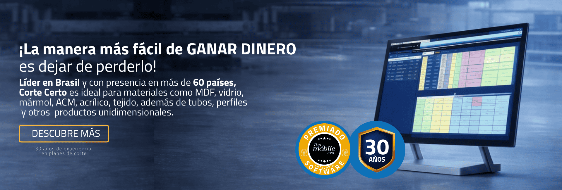 Banner Desk ESPANHOL